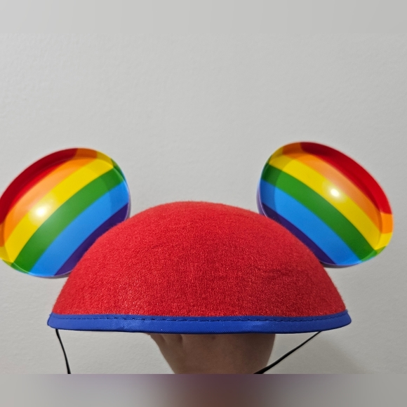 Disney Parks Mickey Mouse Rainbow Ears Hat for Adults - Picture 2 of 4